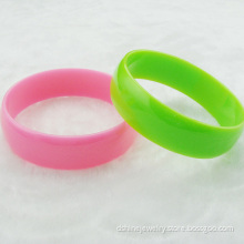 Hard Wide Plastic Bangle Solid Multi Neon Colors Bangle